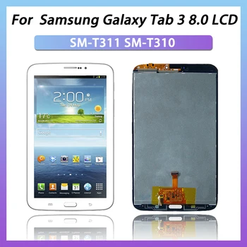 AAA + Test samsung LCD Galaxy Tab 3 8.0 SM-T311 SM-T310 SM-T315 LCD ekran dokunmatik ekran digitizer Sensörleri Montaj Paneli