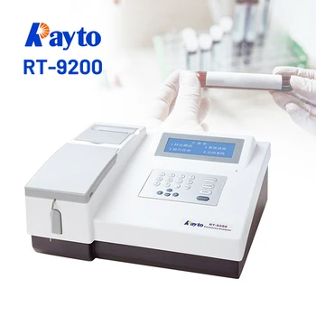 Gemiye Hazır Klinik Laboratuvar Biyo Kimya Analizörü Rayto Rt-9200 Yarı Otomatik Kan Kimyası Analizörü