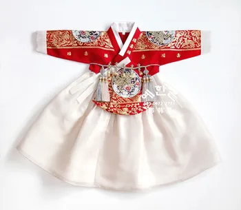 Kız Hanbok Kore Orijinal İthal Hanbok High-end Geliştirilmiş Hanbok Saray Tang Giyim Hanbok
