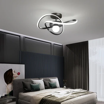 Modern altın LED düzene tavan ışık yemek odası oturma yatak odası mutfak silika jel avize iç dekorasyon lambaları