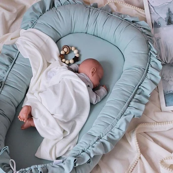 Çıkarılabilir Uyku Yuva bebek yatağı Beşik Yastık Seyahat Oyun Parkı Karyolası Bebek Yürüyor Bebek Beşik Yatak
