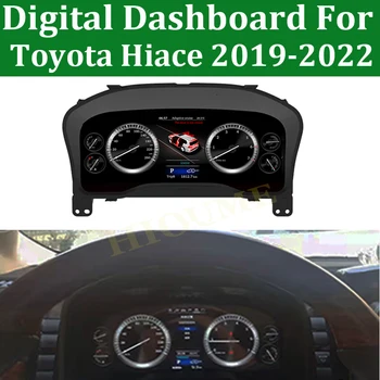 Araba Gösterge Ekran Toyota Hiace 2019-2022 İçin LCD Hız Göstergesi LİNUX gösterge paneli