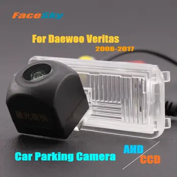 FaceSky Yüksek Kaliteli Araba Arka Kamera Daewoo Veritas 2006-2017 Dikiz Dash kamera AHD/CCD 1080P Ters Aksesuarları