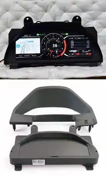 TOYOTA MARK X için MARKX 2010-2017 Dijital Küme Sanal Kokpit Linux Gösterge Hız Ölçer Ekran Araba Radyo Çalar