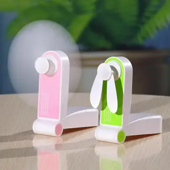 Mini Taşınabilir El tipi Küçük Katlanır masa fanı Soğutucu Soğutma USB Şarj Edilebilir