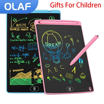 OLAF Çocuk Çizim Kurulu elektronik tahta çizim tableti LCD Ekran Dijital Grafik Tablet Bulmaca Çizim Kurulu Oyuncaklar Hediyeler