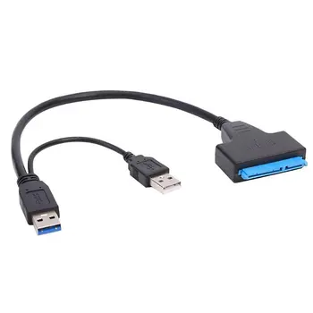 USB3. 0/2. 0 SATA USB kablosu USB 3.0 SATA III sabit disk adaptörü ile uyumlu 2.5 inç sabit diskler ve SSD UASP desteği