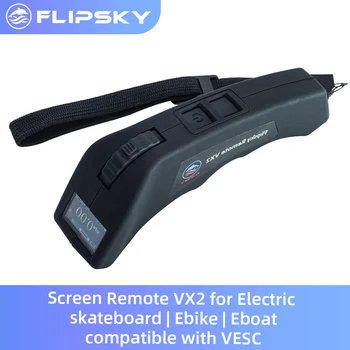 Kaykay Uzaktan Renkli Ekran Uzaktan Kumanda VX2 Pro Yeni Hız Modu Ebike / Eboat ile uyumlu VESC Flipsky