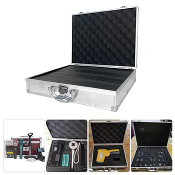 Taşınabilir Araç Kutusu Bavul Alüminyum Ekipman Çantası Güvenlik Cihazı Taşıma Çantası Mikrofon saklama kutusu Evrak Çantası Alet Kutusu