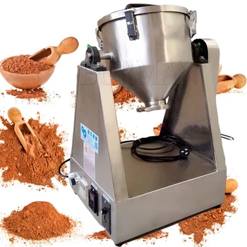 Sessiz Paslanmaz Çelik Kuru Toz Karıştırma Karıştırma makinesi Kahve Süt Ve Çay Tozu Pigment