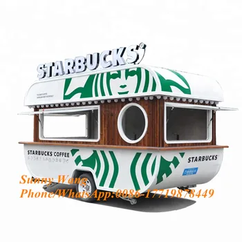 Özelleştirilmiş Mobil Mutfak Churros Karavan kahve arabası, Soğuk Gıda Kamyon dondurulmuş gıda Sepeti