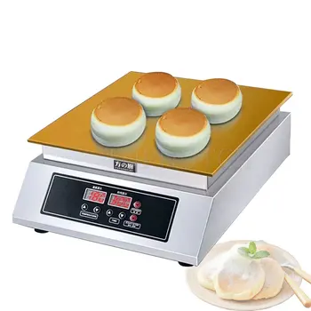 Elektrikli Peynir Kek Demir Baker Pan Ticari Japon Kabarık Sufle Krep Makinesi 220V 110V Sufle Makinesi