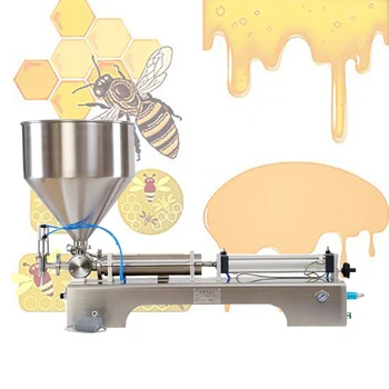 Sıvı dolum makinesi Paslanmaz Çelik Pnömatik Kantitatif Meyve Suyu dolum makinesi İçecek paketleme dolum makinesi