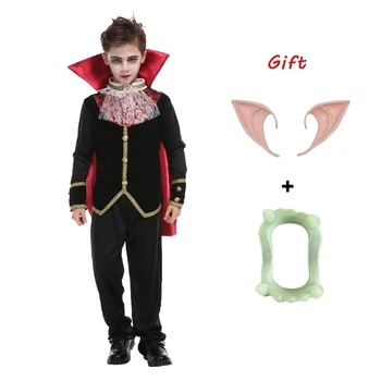 Çocuk Vampir Kostüm Pelerin Elbiseler Sahte Diş Parti Dekorasyon Çocuklar İçin Plastik Yanlış Vampir