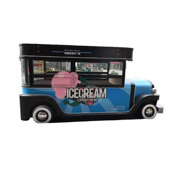Elektrikli Mobil yemek arabası Dondurma Sıcak Köpek maması Sepeti Sokak Kiosk Mutfak Kahve Bar gıda kamyoneti Römork