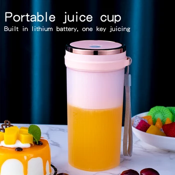 Sıkacağı Mini Taşınabilir blender Soya süt makinesi Kişisel 400ML portakal sıkma makinesi meyve kupası Mikser Meyve Suyu Makinesi Makinesi