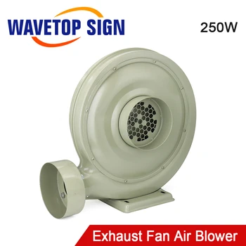 WaveTopSign 250W 220v 380v egzoz fanı Hava Üfleyici Santrifüj CO2 Lazer gravür kesme Makinesi Orta Basınç Düşük Gürültü