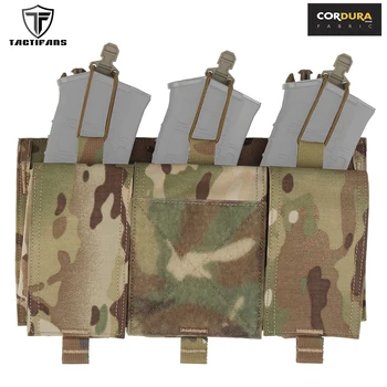 Üçlü AK MAG Kılıfı Plaka saklama çantası Ekle 7.62×51/308 AR Dergileri 1 inç Toka Bağlantısı FSCK AVS FCPC Taktik Yelek