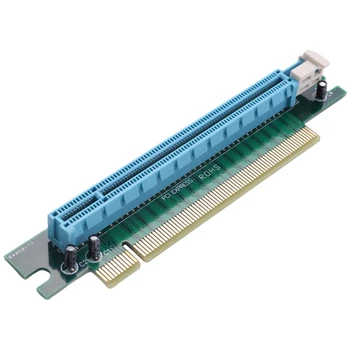 PCI-E 16X Yükseltici Kart 90 Derece Pcı-E Pcı-Express 16X Sağ Açı Genişletici Koruyucu Yükseltici Adaptör Kartı