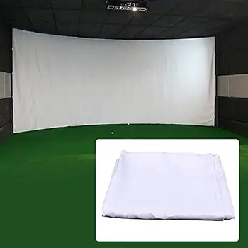 Golf Simülatörü Projeksiyon Ekranı, Golf Topu Eğitim Simülatörü Darbe Ekranı projeksiyon Perdesi