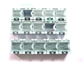 100 x Mavi SMD Elektronik Komponent Mini Saklama Kutusu