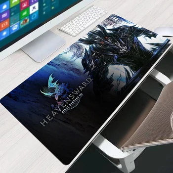 Final Fantasy XIV Anime HD Özel Büyük Mousepad XXL Klavye Ofis Kauçuk Yumuşak Masa Mat PC Dizüstü Oyun Aksesuarları Fare Pedi