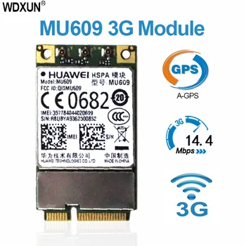 Unlocked huawei mu609 kablosuz 3g wwan endüstriyel modül hspa / umts / gsm / gprs dört bantlı 850/900/1900/2100 mhz mini pcıe kartı
