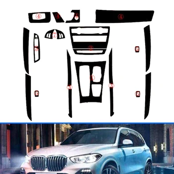 Araba Çıkartmaları Vinil 1 Takım 2008-2013 Araba Aksesuarları Araba Çıkartmaları Karbon Fiber DIY Kurulum BMW E70 Marka Yeni