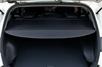 Araba Arka Gövde Güvenlik Kalkanı Kargo Kapağı İçin Fit Hyundai ix25 2014-2017 (siyah bej)