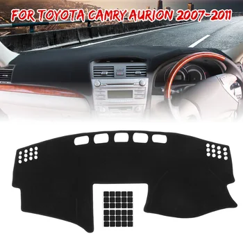 RHD Pano mat Koruyucu ped Gölge yastık pedi iç sticker araba styling aksesuarları Toyota Camry Aurion 2007-2011 İçin