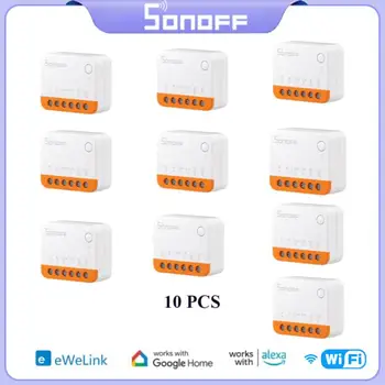 SONOFF Wifi MiniR4 Aşırı Mini R4 akıllı anahtar 2 Yönlü Kontrol Akıllı Ev eWeLink APP Uzaktan Kumanda Alexa İle Çalışır Google Ev