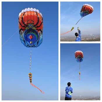 yetişkinler için ücretsiz kargo yumuşak uçurtma uçan şişme uçurtmalar rüzgar uçurtma paraşüt profesyonel uçurtma fabrika satmak uçan oyuncak