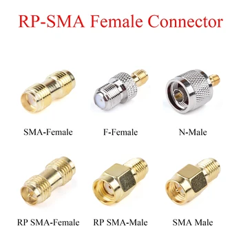 1 Adet RF Koaksiyel Konnektör RP-SMA Dişi SMA RP-SMA N Erkek Fiş / SMA RP-SMA F Dişi adaptör jak Kullanımı İçin TV Tekrarlayıcı Anten