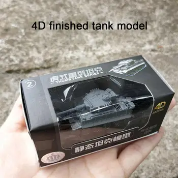 DIY 4D Tankı Modeli Yapı Kitleri Askeri Araçlar Oyuncaklar Masa 1 Adet Kum Leopar Bulmaca Rastgele Panter Oyuncaklar El Sanatları