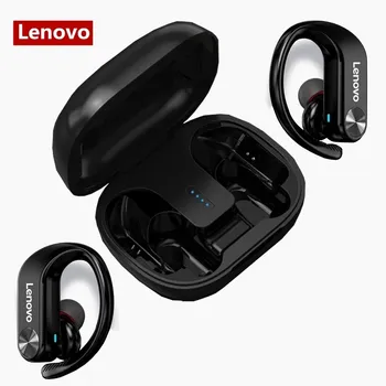 Lenovo LP7 TWS Bas Bluetooth kablosuz kulaklıklar Kulaklıklar Mikrofon İle Spor Su Geçirmez IPX5 Gürültü İptal Mini Kulaklık