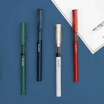 0.5 mm Ekstra İnce Nokta Çabuk Kuruyan Mürekkep Haddeleme Tükenmez Kalemler Jel Kalem Kırtasiye