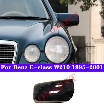 Araba Dış dikiz aynası Mercedes-benz E-class İçin W210 1995-2001 Otomatik Dikiz lens Dış Dönüş Sinyali Ayna Montaj