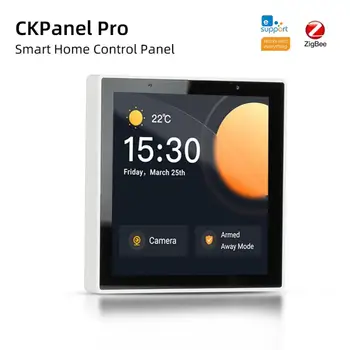 Ewelink Zigbee CKPanel Pro Kontrol Paneli Akıllı Sahne Duvar Anahtarı AB Akıllı Ev Termostat Ekran Anahtarı Alexa Google Ev İçin