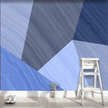 Iskandinav Minimalist Mermer Geometri Fotoğraf Duvar Resimleri Duvar Kağıdı Oturma Odası Yatak Odası Romantik Sanat duvar bezi Papel De Parede 3D Sala