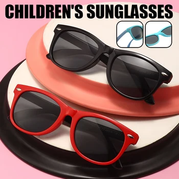 Çocuk Güneş Gözlüğü Esnek Polarize Shades Güneş Gözlüğü Yıkılmaz Silikon Çerçeve ve ATC Lens Gözlük Kız Erkek