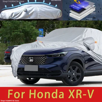 Honda için XR-V Açık Koruma Tam Araba Kapakları Kar Örtüsü Güneşlik Su Geçirmez Toz Geçirmez Dış Araba aksesuarları