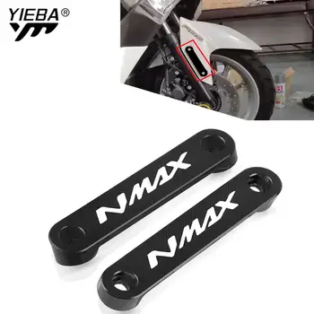 Motosiklet Aksesuarları CNC Alüminyum Ön Aks Bakır Plaka Dekoratif Kapak Yamaha Nmax 155 İçin N-MAX 155 2017 2018 6 renkler