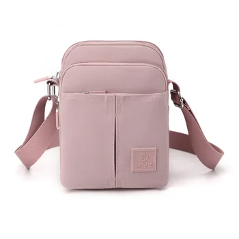 Kadın Su Geçirmez Naylon Crossbody Omuz Çantaları 2023 Yeni Moda Tüm Maç Mini postacı çantası Rahat Çok cepler Kapakları Bolsas