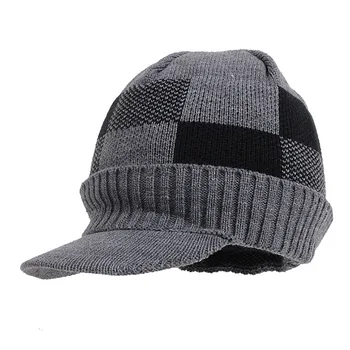 2021 Erkek ve kadın Kış Sıcak Şapka ve Eşarp İki parçalı Örme Şapka Açık Rüzgar Geçirmez Yün Şapka Kadife Kalınlaşma