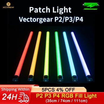 Vectorgear RGB Video dolgu ışık çubuğu P2 P3 P4 el feneri TCLI 97 App kontrolü çekim portre Video taşınabilir açık Led