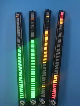 Araba Bir Ayağı 64-bit Ses Lambası Mono DIY Otomatik Seviye Spektrum Hoparlör Müzik Ritim lamba Ev Amplifikatörler Dıy DC7-36V