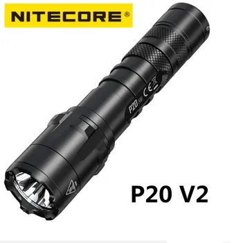 NITECORE P20 V2 El Feneri 1100 Lümen Fener XP-L2 V6 LED Kolluk Lamba Açık Yüksek Performanslı Taktik Arama Meşale
