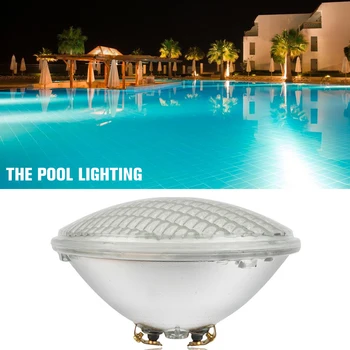Par56 LED yüzme havuzu lambası RGB sualtı dalgıç ışık 12V IP68 su geçirmez gölet Piscina LED ampul halojen lambaları değiştirin