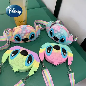 Disney Disney Yeni çocuk Çantası Lüks Marka Bir Omuz Eğik Çanta Erkek ve Kız Karikatür Moda çocuk Sıfır Cüzdan