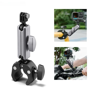 GoPro 11 10 9 Motosiklet Bisiklet Kamera Tutucu Gidon Ayna Dağı Bisiklet Braketi DJI OSMO ınsta360 Eylem Kamera